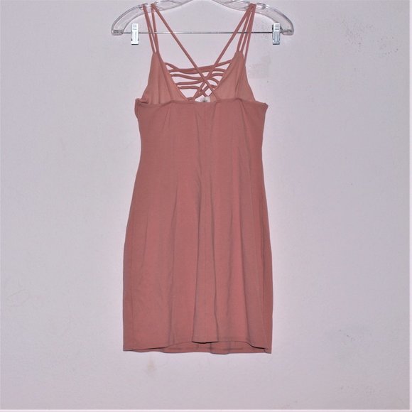 Wild Daisy Pink Mini Dress Size Large - Picture 5 of 7